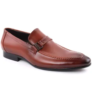 Men “IGOR” Buckled Moc Toe Slip On Formal Shoes