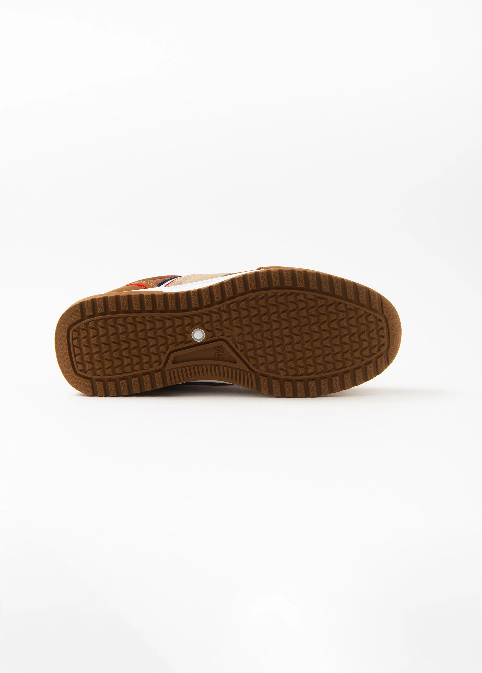 Men's multi-material sneakers