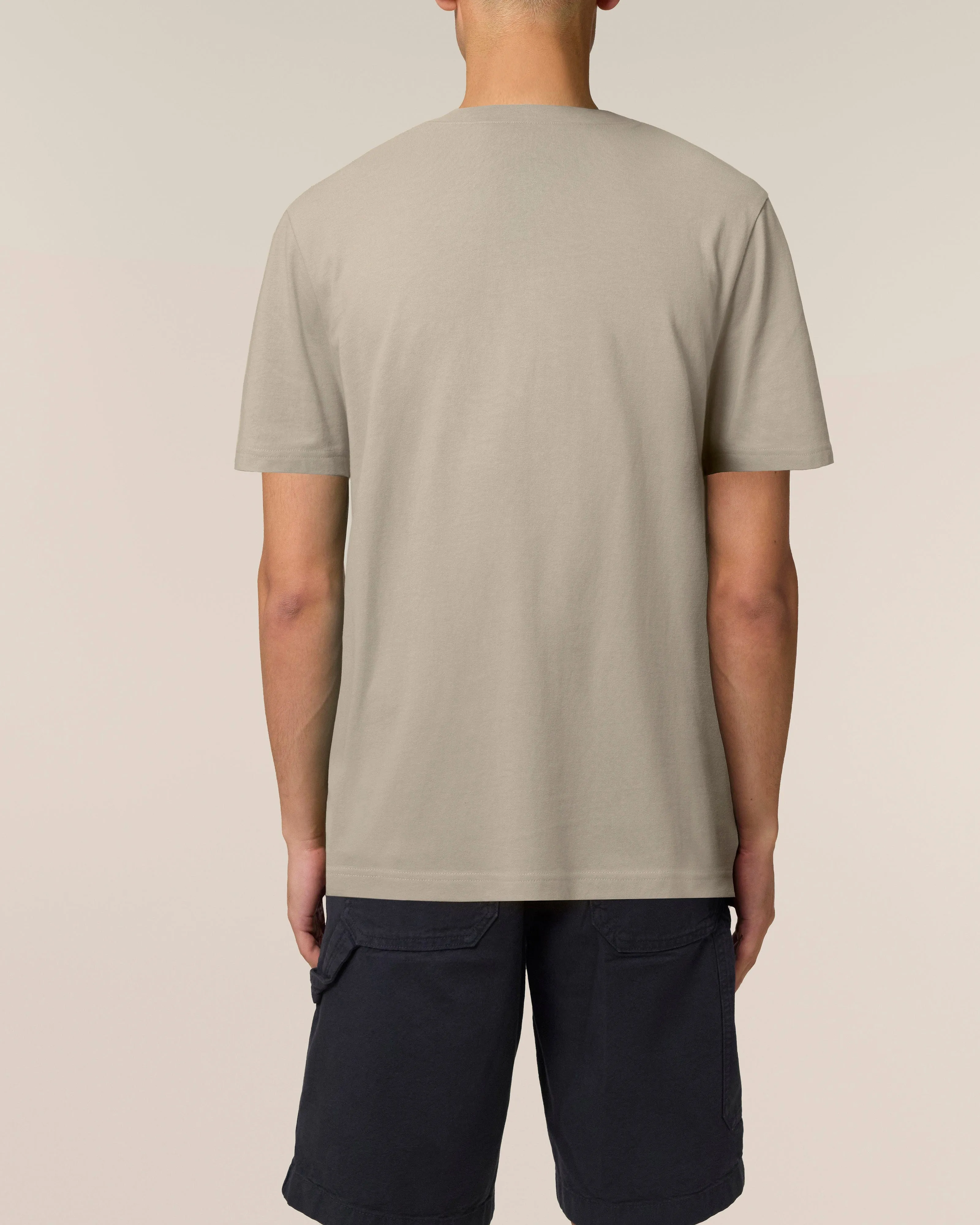Men's Organic Cotton Relaxed Fit T-shirt | Limestone Grey