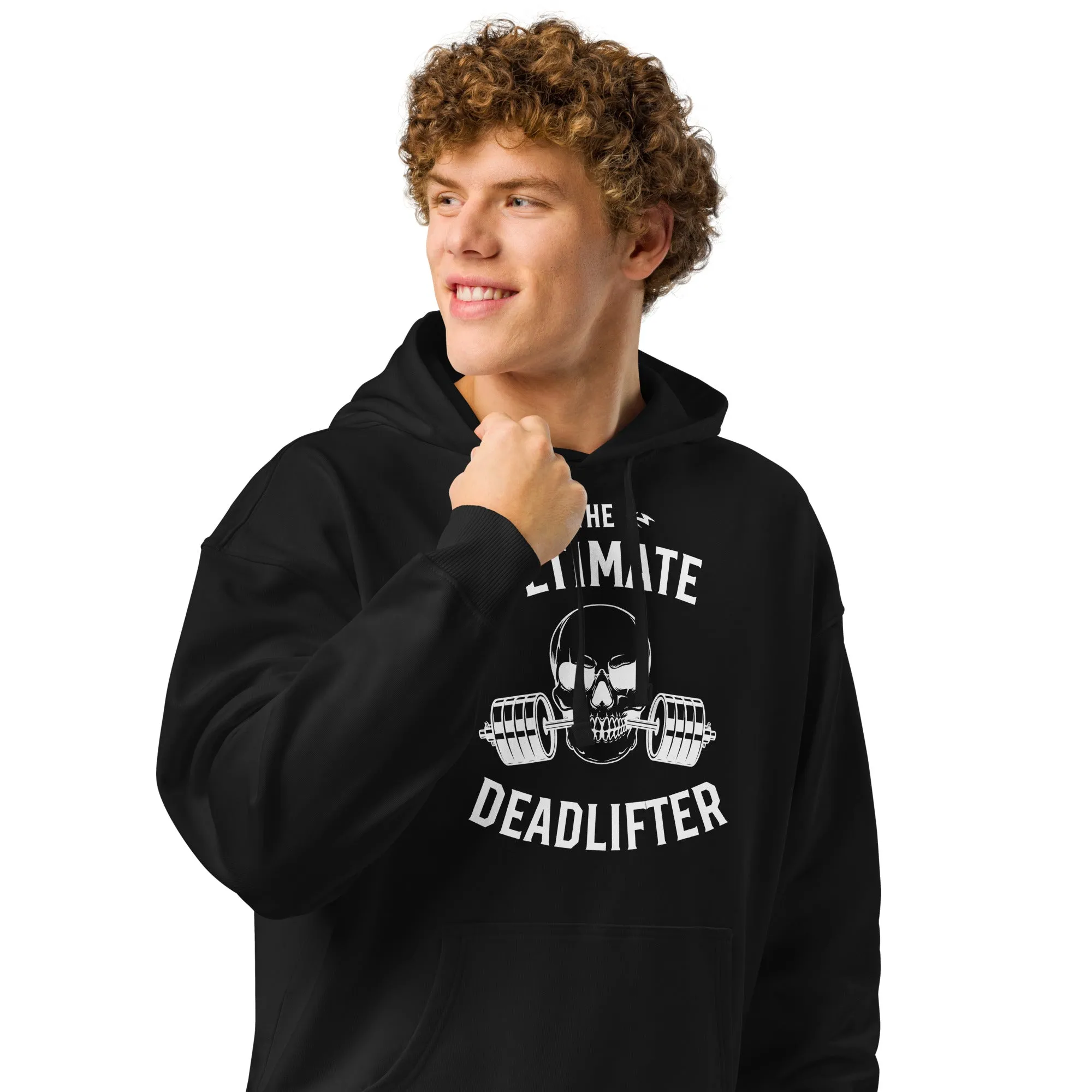 Men's Organic Relaxed Hoodie Ultimate Deadlifter | Strength Training Apparel