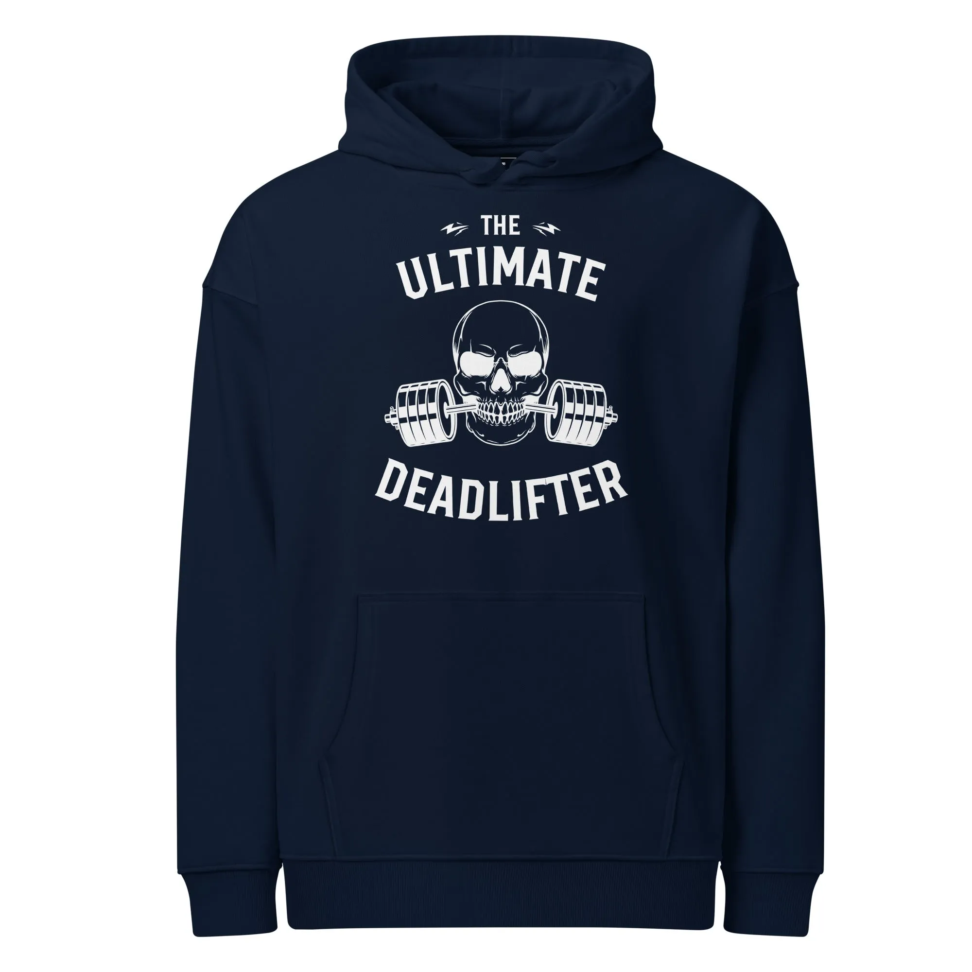 Men's Organic Relaxed Hoodie Ultimate Deadlifter | Strength Training Apparel