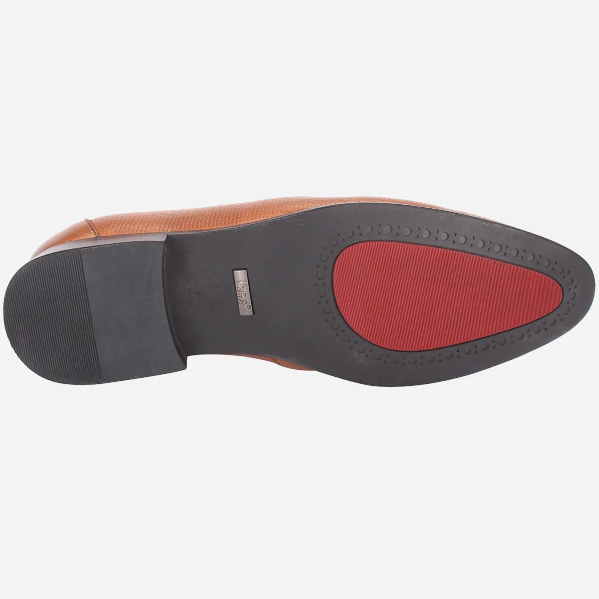 Mens "FYRRE" Leather Dress Formal Slide In Shoes