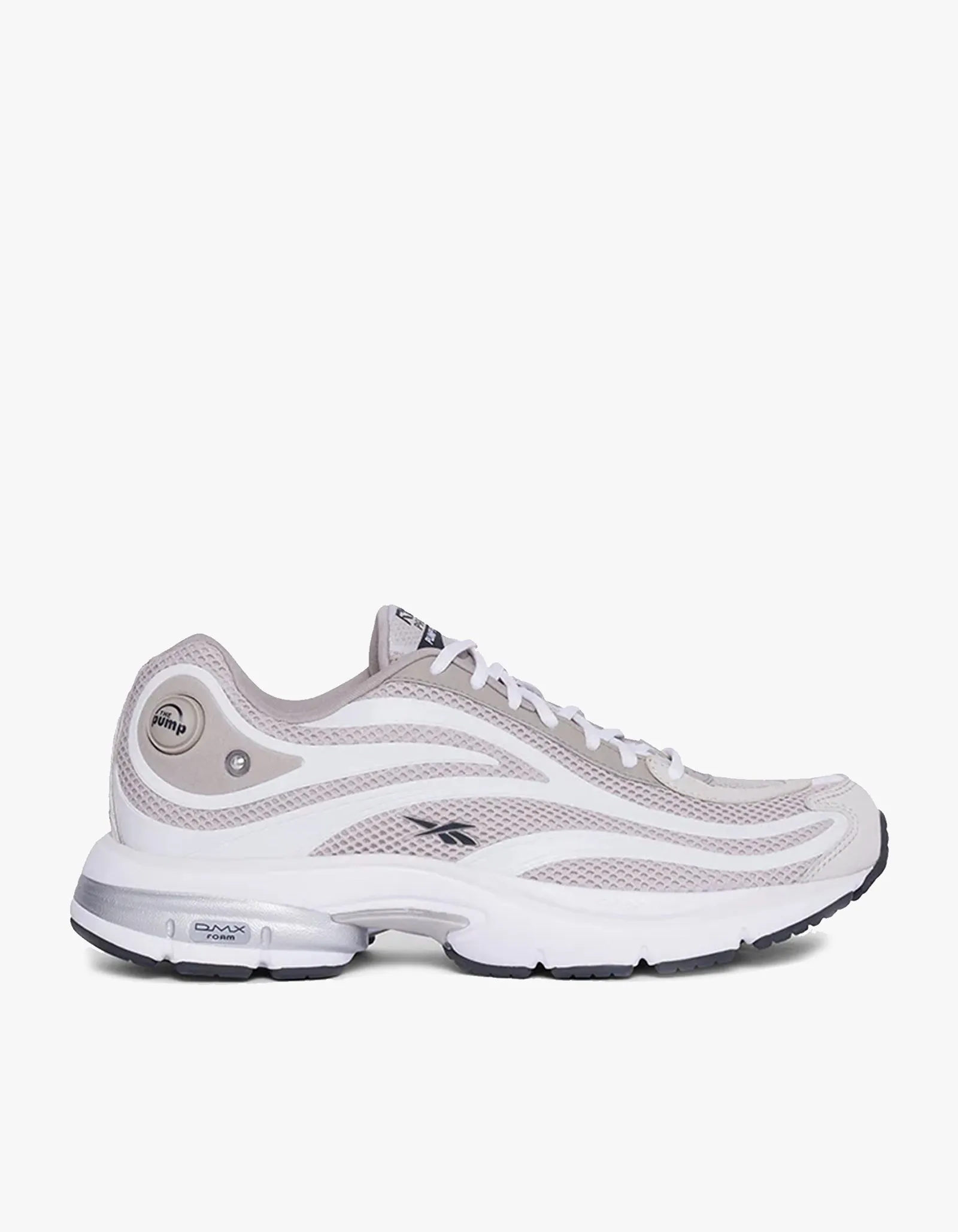 Mens RBK Premier Pump Paris Trainer - Moonstone/White/P