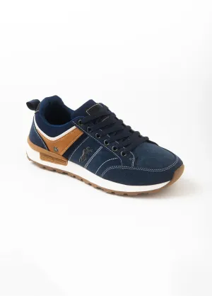 Men's sneakers in perforated material
