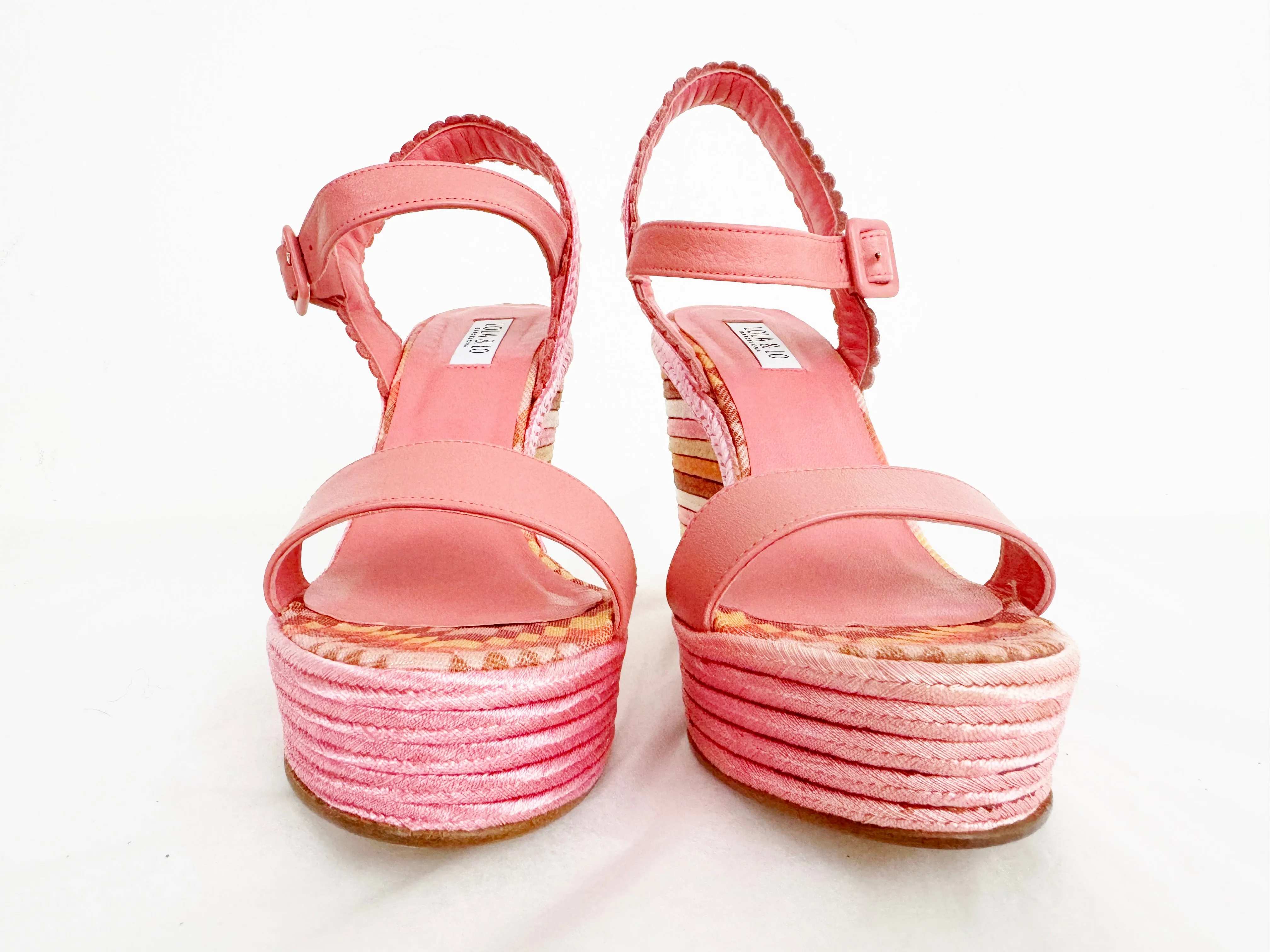 NEW Lola & Lo Wedge Sandal Size 9