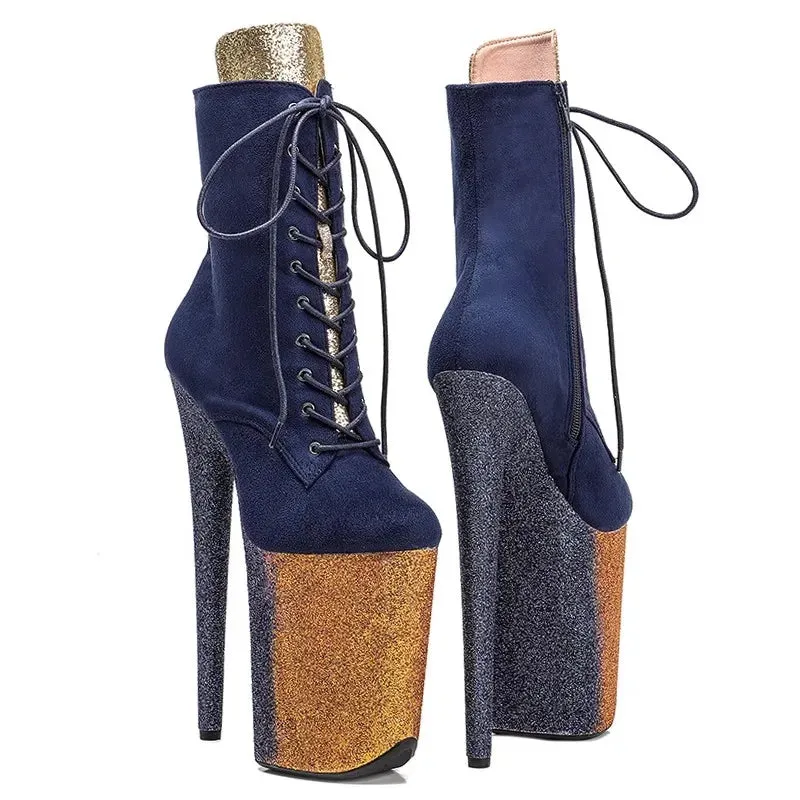 New Suede upper Sexy boots 23CM/9inches High Heels