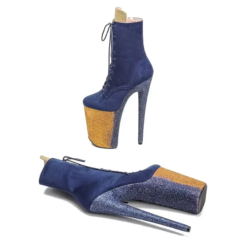 New Suede upper Sexy boots 23CM/9inches High Heels