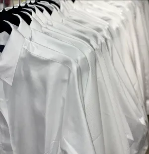 New, White Shirt, Neck: 14