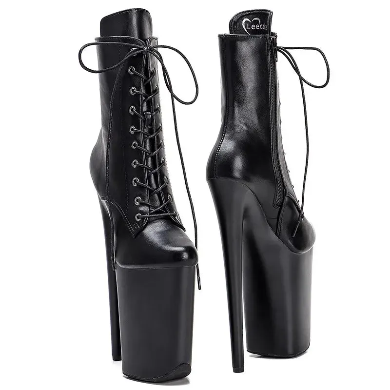 New Women PU upper Sexy boots 23CM/9inches High Heels
