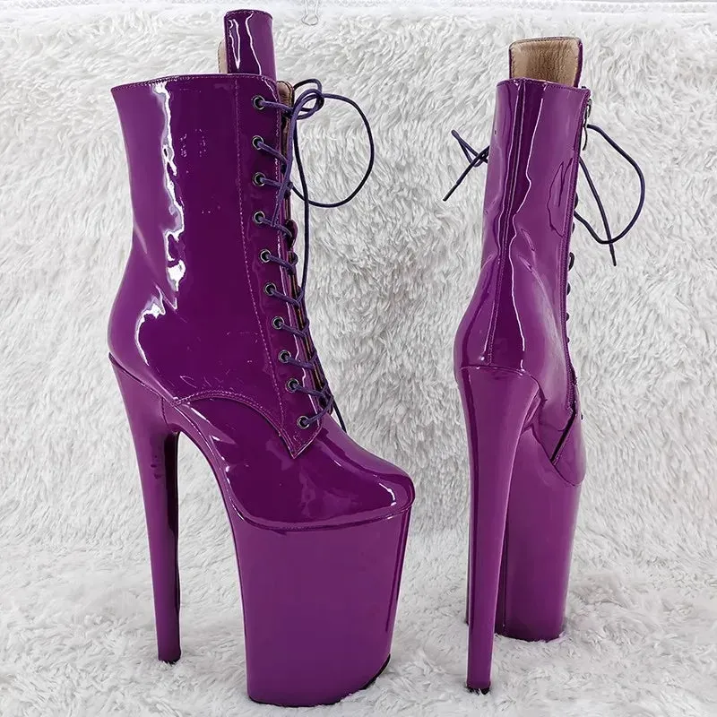 New Women PU upper Sexy boots 23CM/9inches High Heels