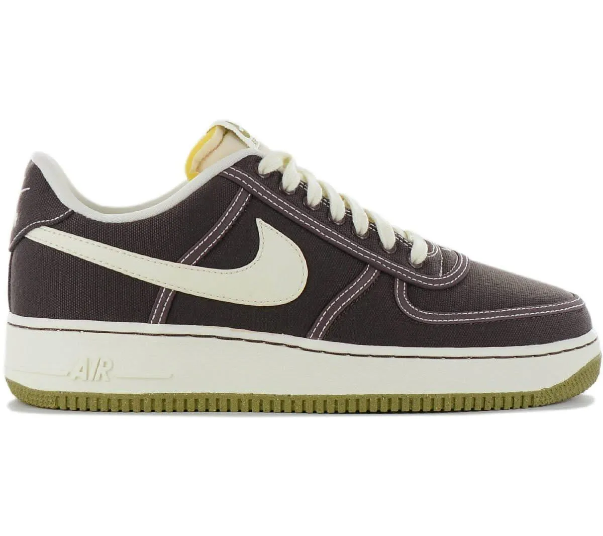 Nike Air Force 1 07 Premium - Sneakers Schuhe Canvas Baroque-Braun CI9349-201