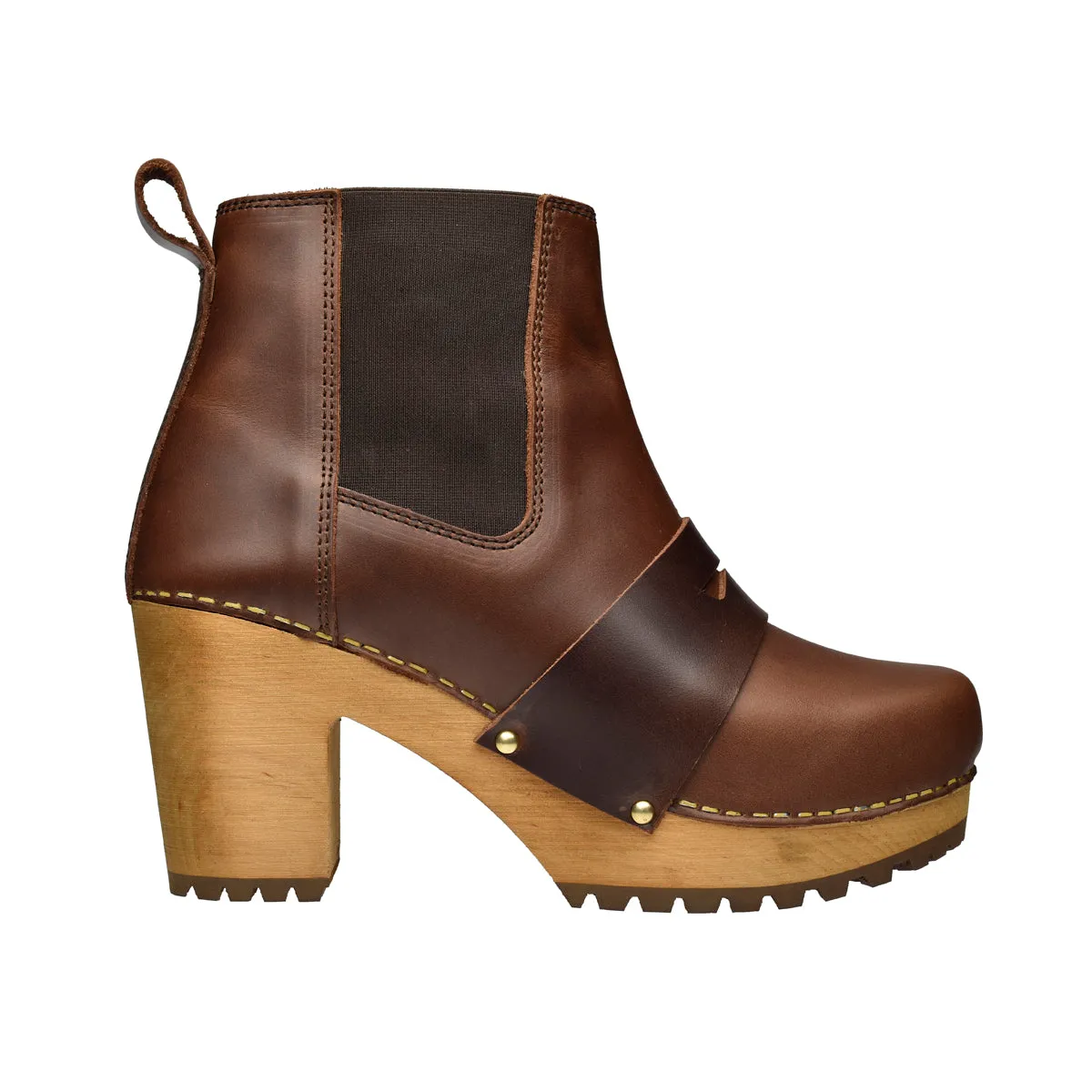 Penny Women's Wood Boot in Brown