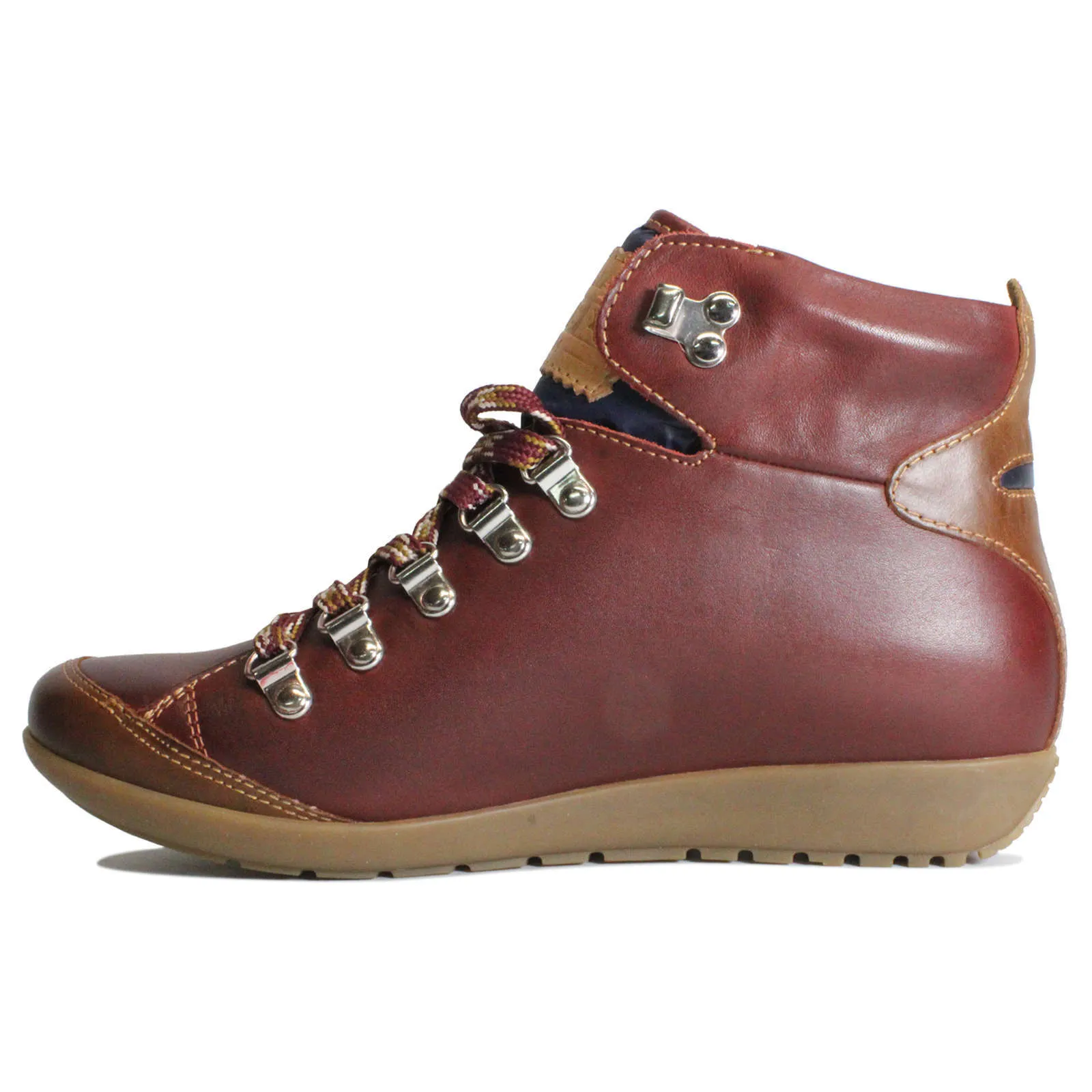 Pikolinos Lisboa Calfskin Leather Women's Ankle Boots
