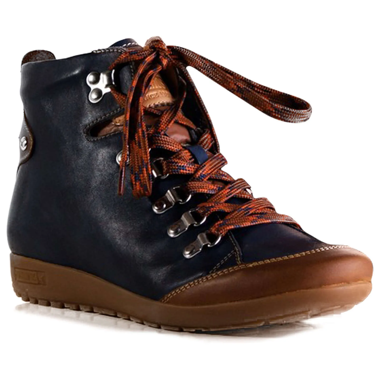 Pikolinos Lisboa Calfskin Leather Women's Ankle Boots