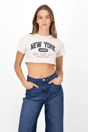 Playera estampada