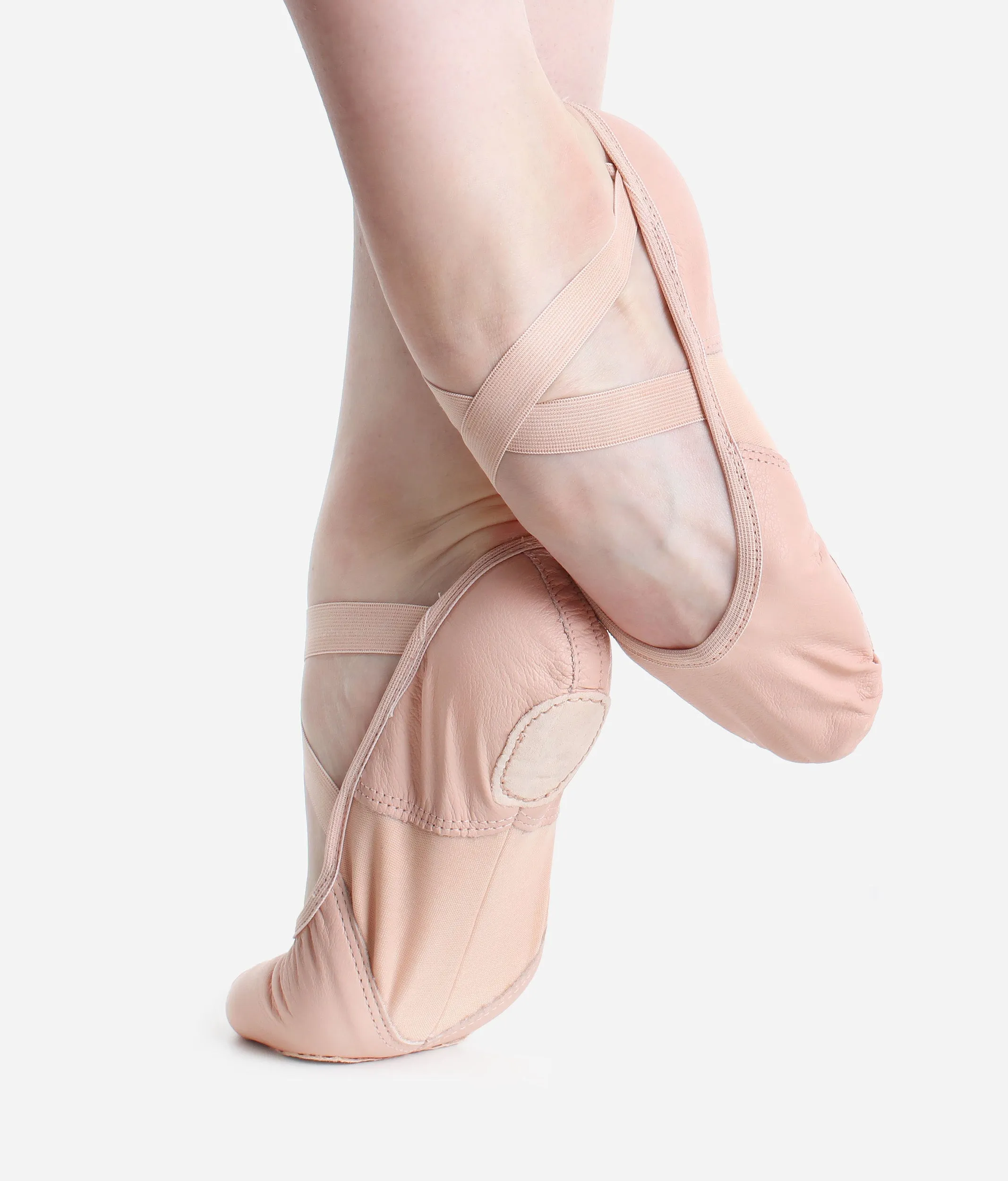 Premium Leather Split Sole Ballet Shoes SD110 - Professional Ballet Flats with Anatomical Fit