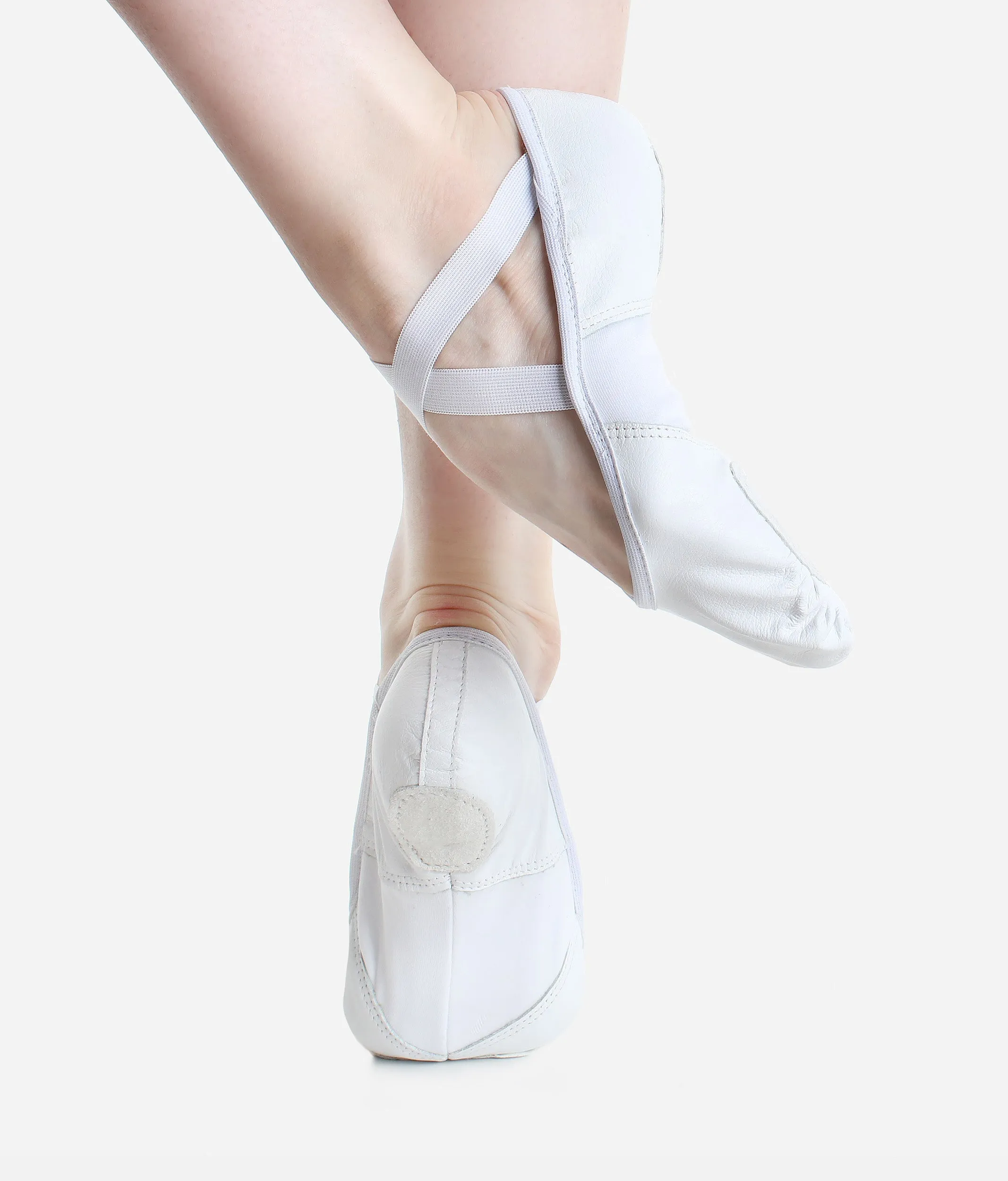 Premium Leather Split Sole Ballet Shoes SD110 - Professional Ballet Flats with Anatomical Fit