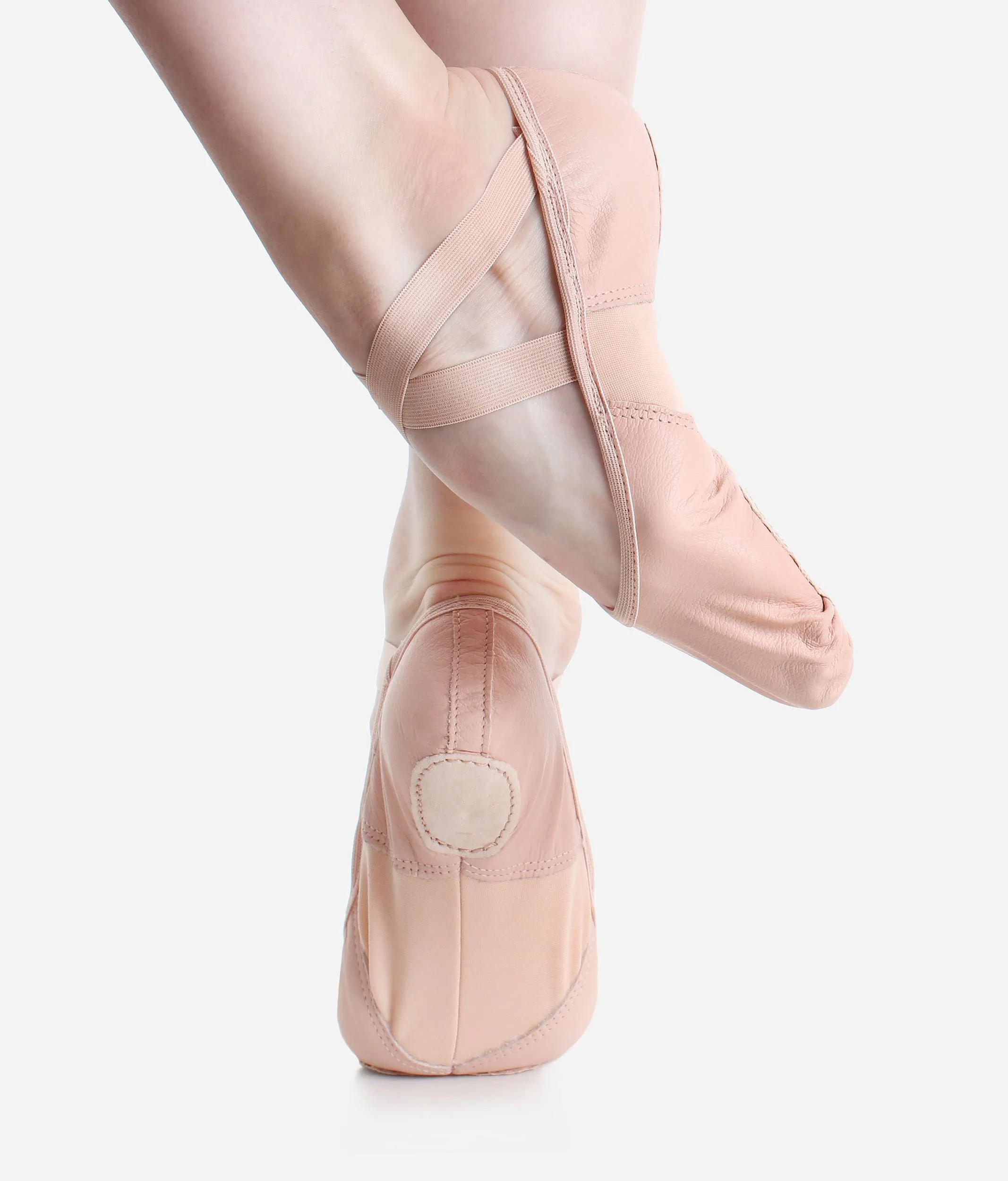 Premium Leather Split Sole Ballet Shoes SD110 - Professional Ballet Flats with Anatomical Fit