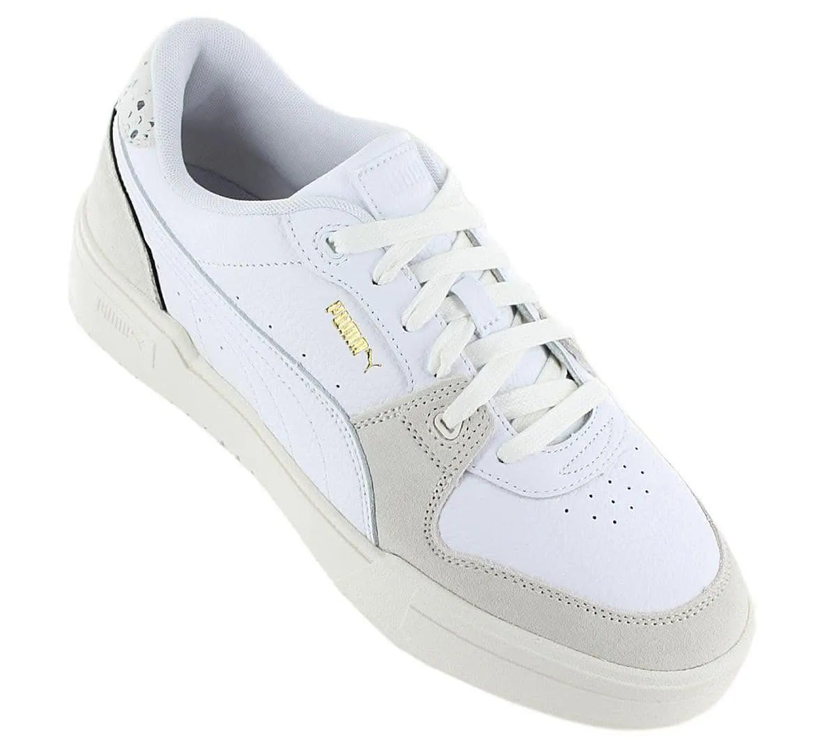 Puma California CA Pro LUX Snake - Herren Schuhe Leder Weiß 390126-01