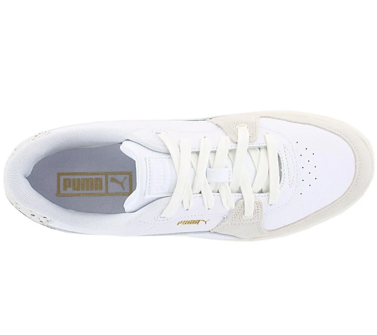 Puma California CA Pro LUX Snake - Herren Schuhe Leder Weiß 390126-01