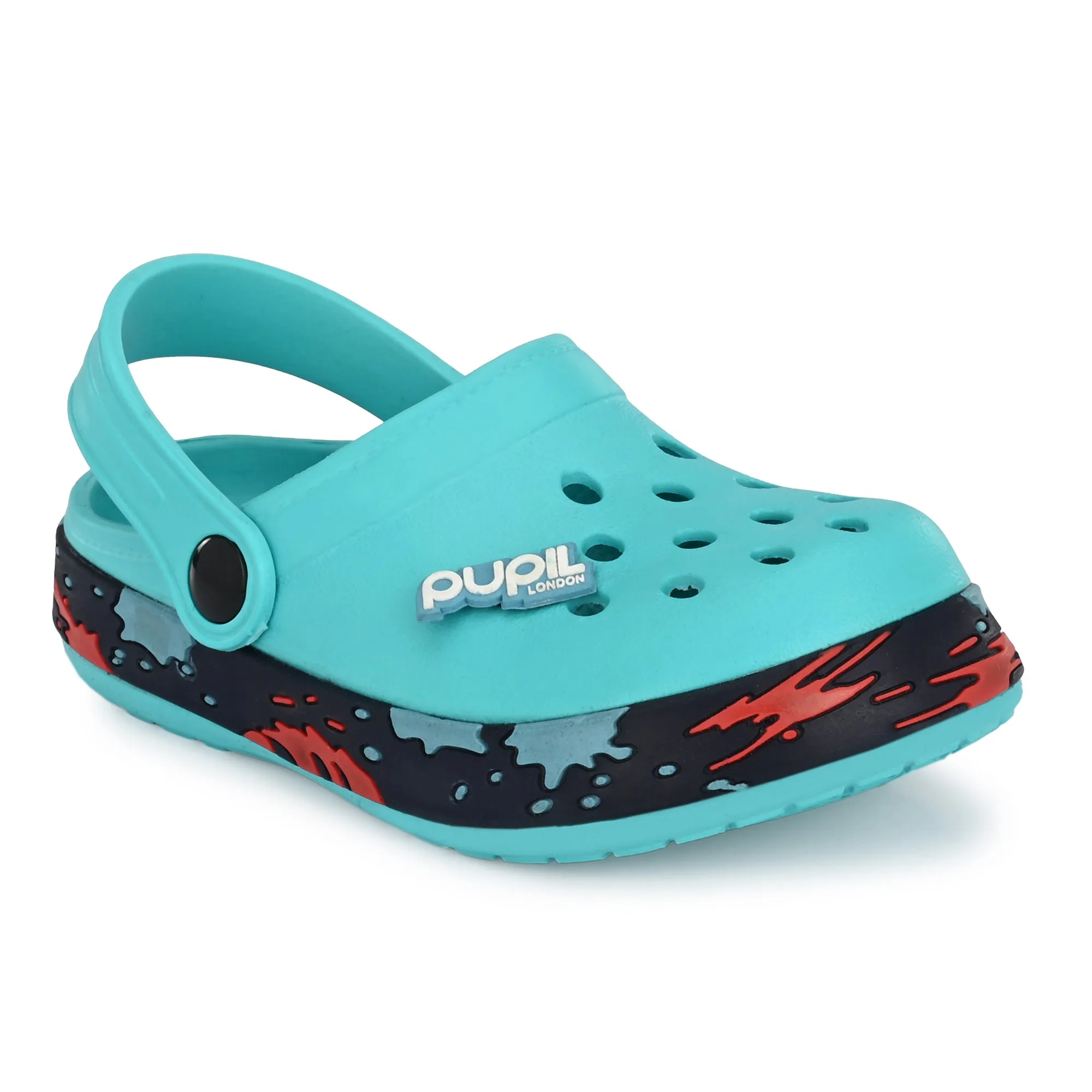 Pupil London Sea Green Clogs (Wembley-02)