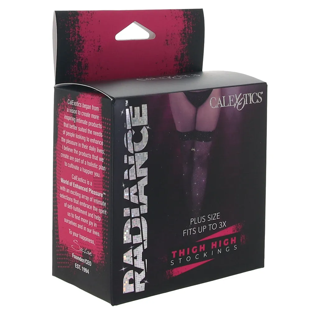 Radiance Thigh High Stockings XL