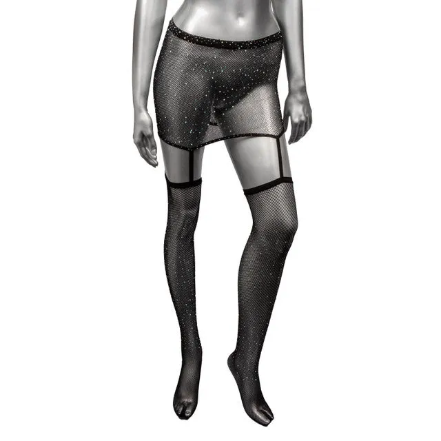Radiance™1pc Garter Skirt w Thigh Highs*