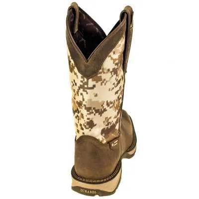 REBEL DDB0166 DURANGO DESERT CAMO PULL-ON WESTERN BOOT