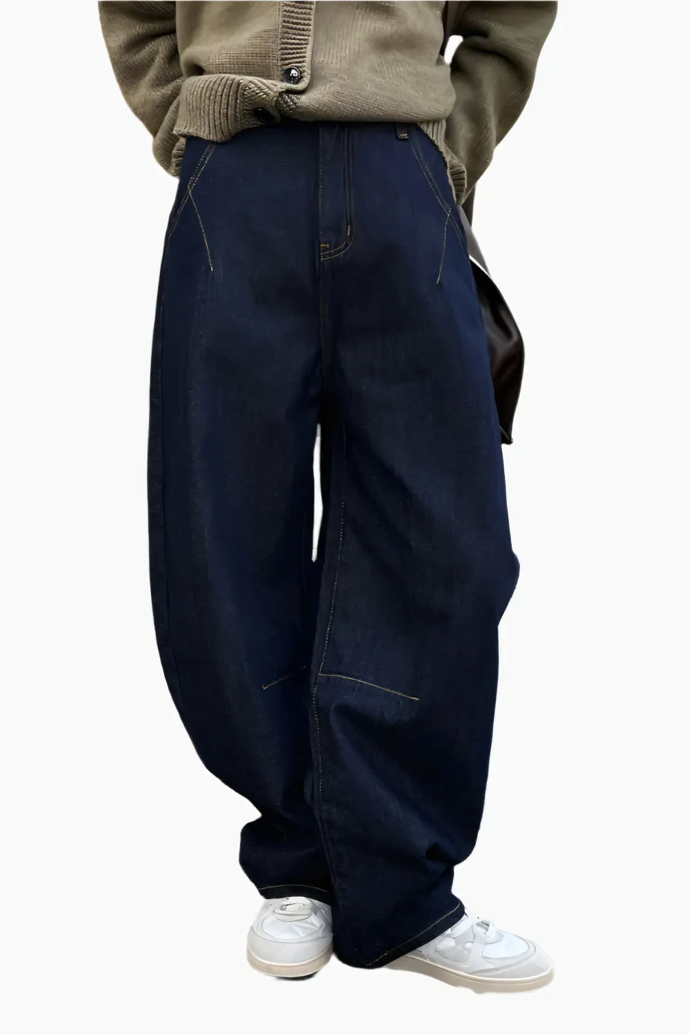 Rebel Edge Wide-Leg Jeans