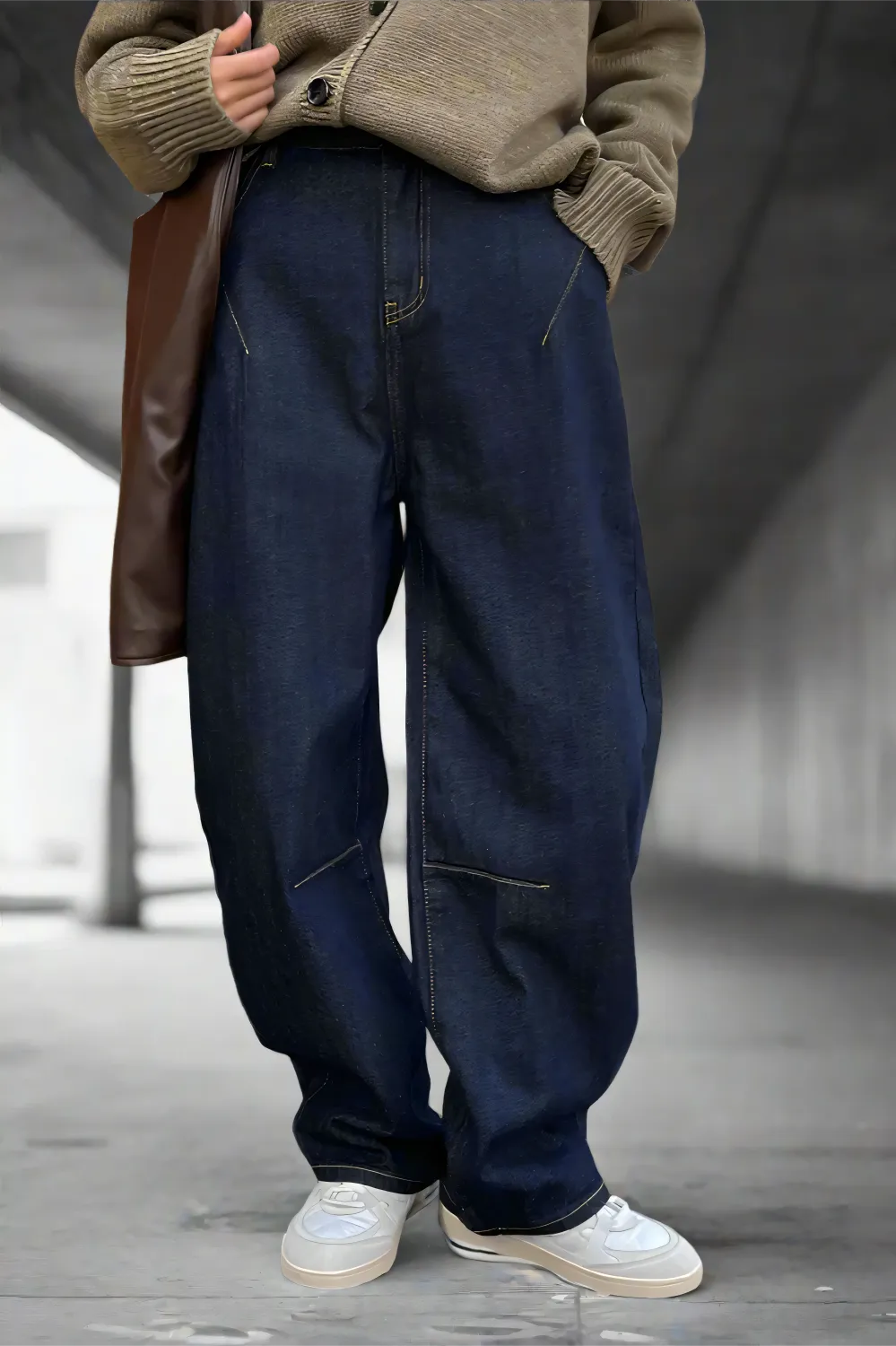 Rebel Edge Wide-Leg Jeans