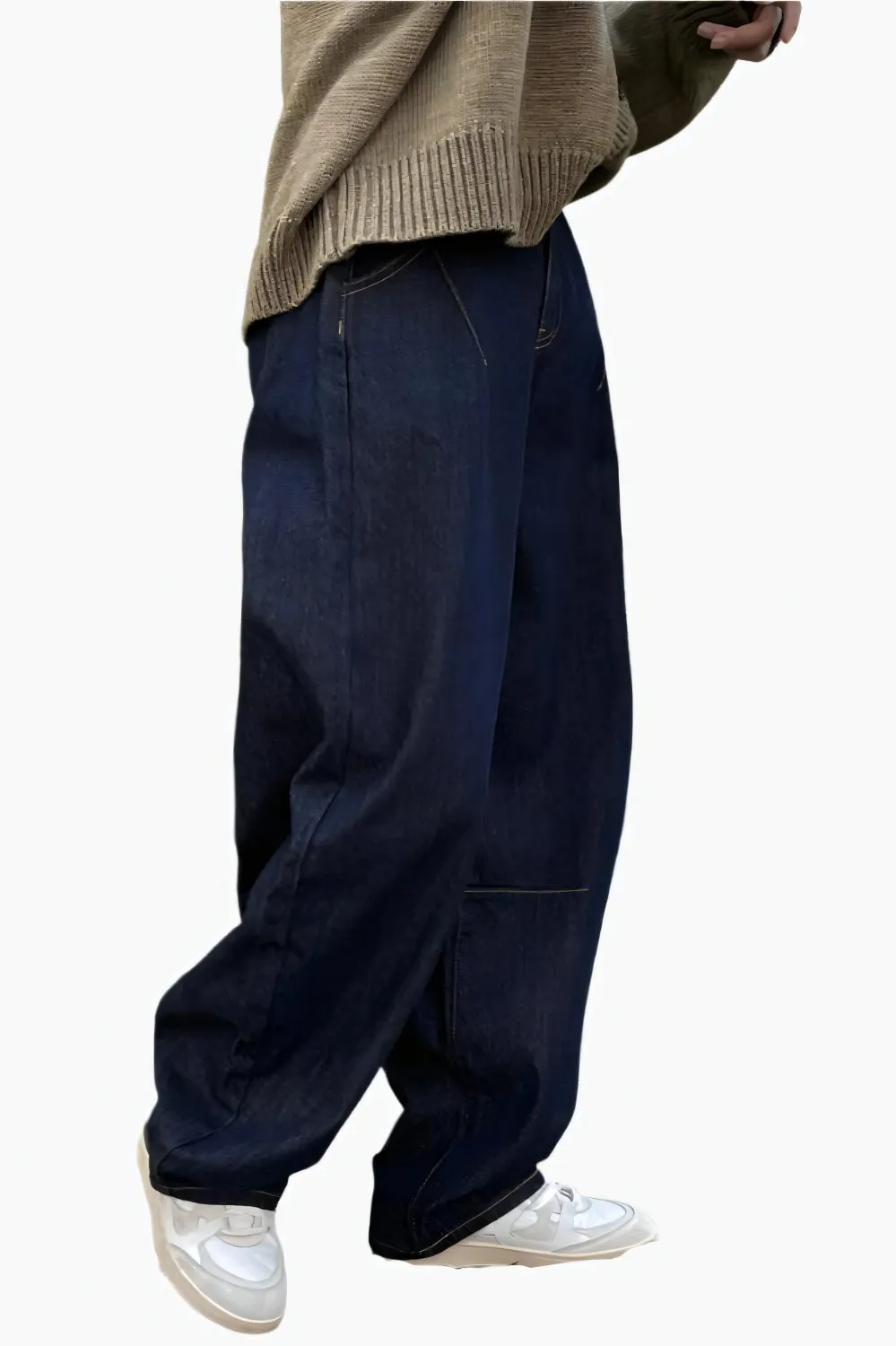 Rebel Edge Wide-Leg Jeans