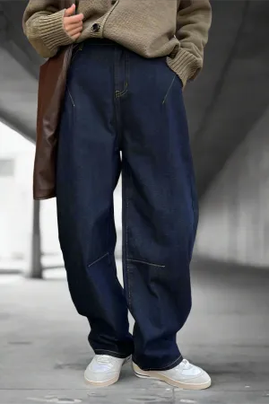 Rebel Edge Wide-Leg Jeans