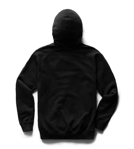 Reigning Champ Midweight Terry Relaxed Hoodie Black
