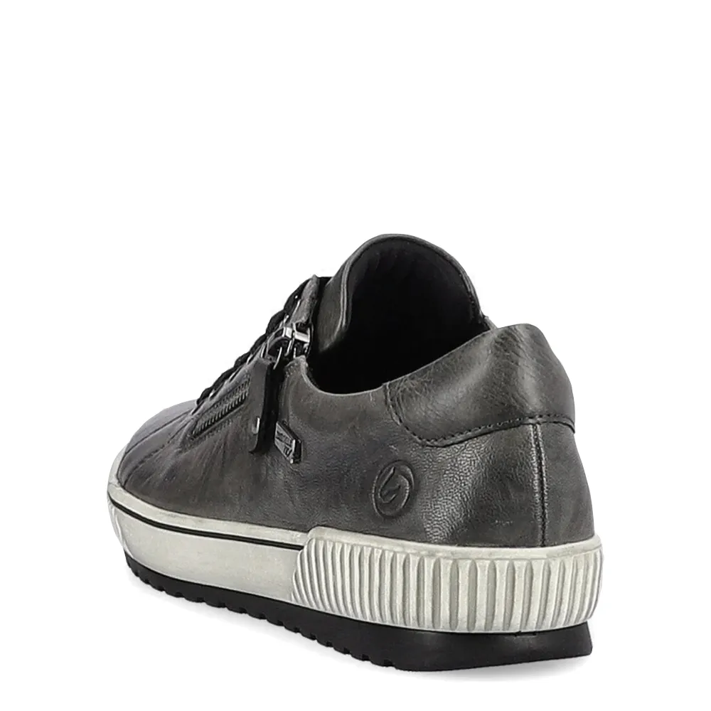 Remonte Women's Maditta 00 Waterproof Sneaker (Grey)