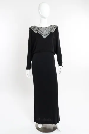 Rhinestone Dolman Dress
