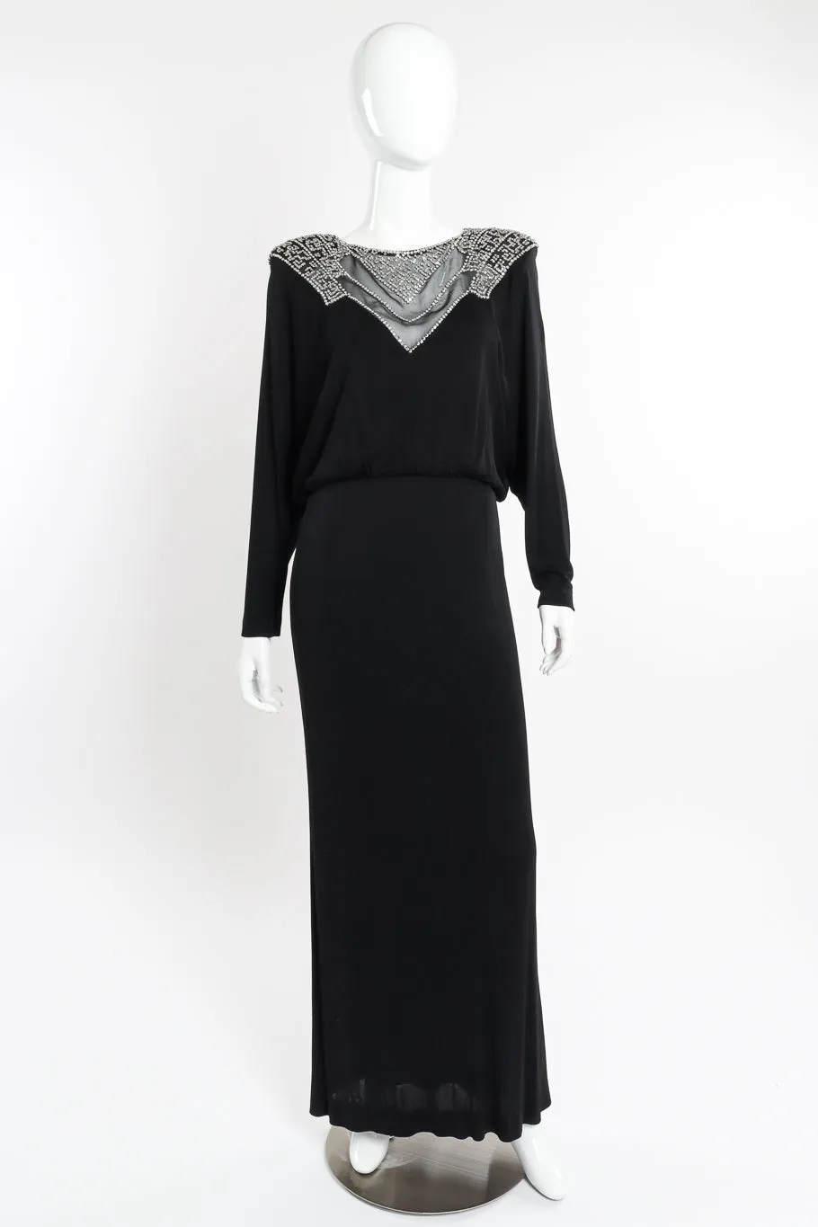 Rhinestone Dolman Dress