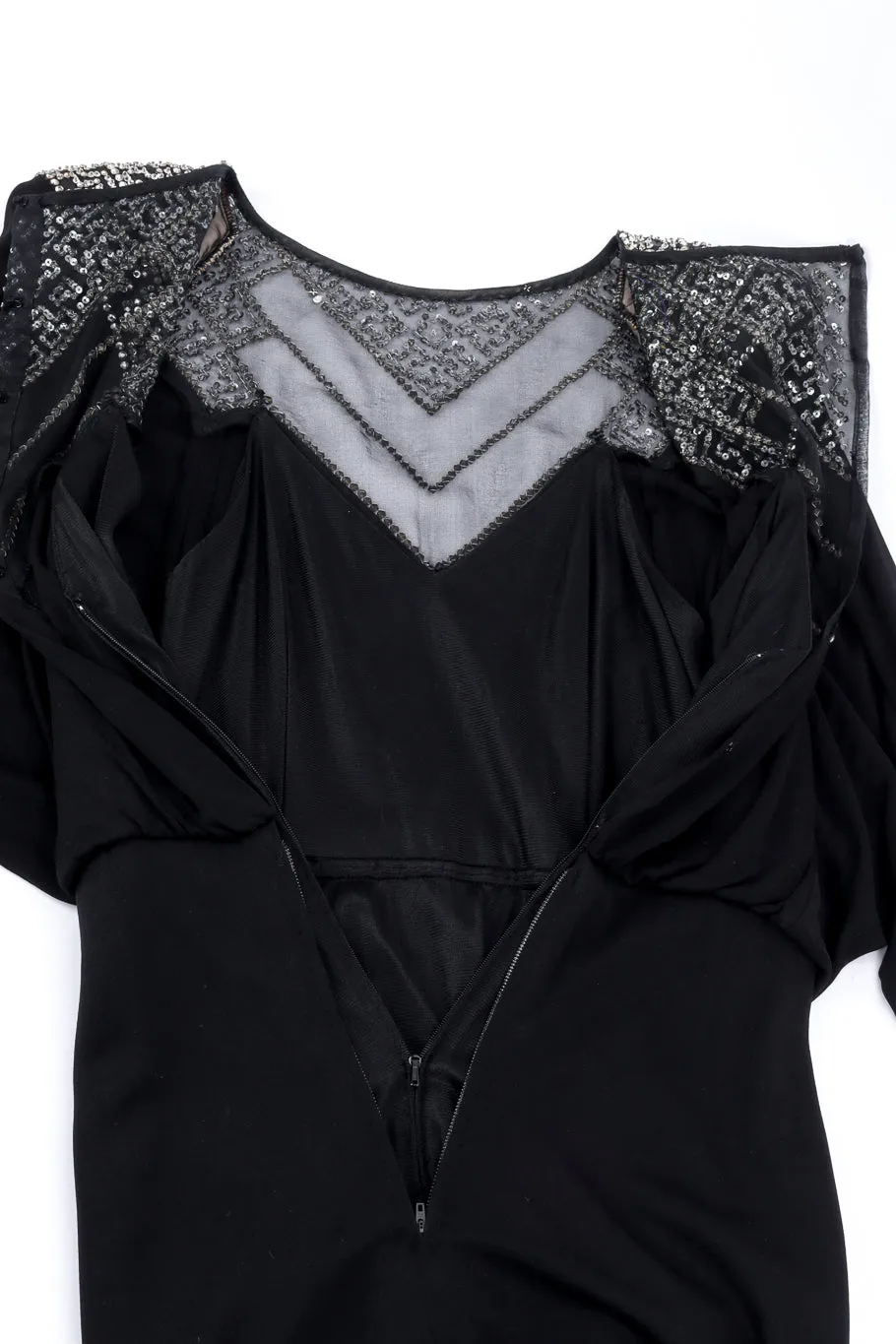 Rhinestone Dolman Dress