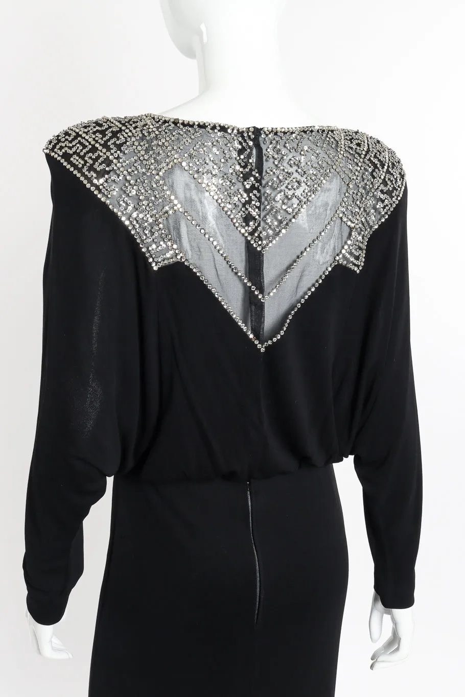 Rhinestone Dolman Dress
