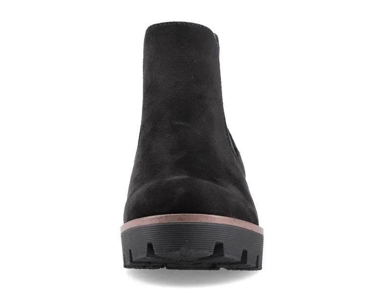 Rieker Chunky Chelsea Ankle Boot Black