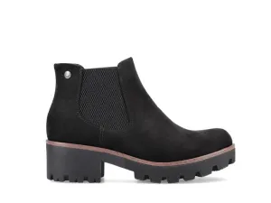 Rieker Chunky Chelsea Ankle Boot Black