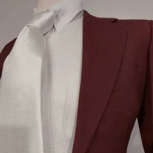 RJ Becht Maroon Mens Suit