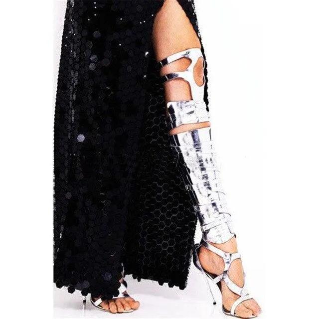 Rome Cut-outs Stiletto Heels
