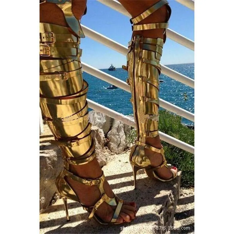 Rome Cut-outs Stiletto Heels