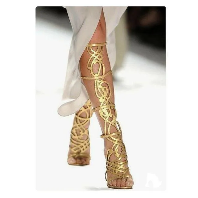 Rome Cut-outs Stiletto Heels