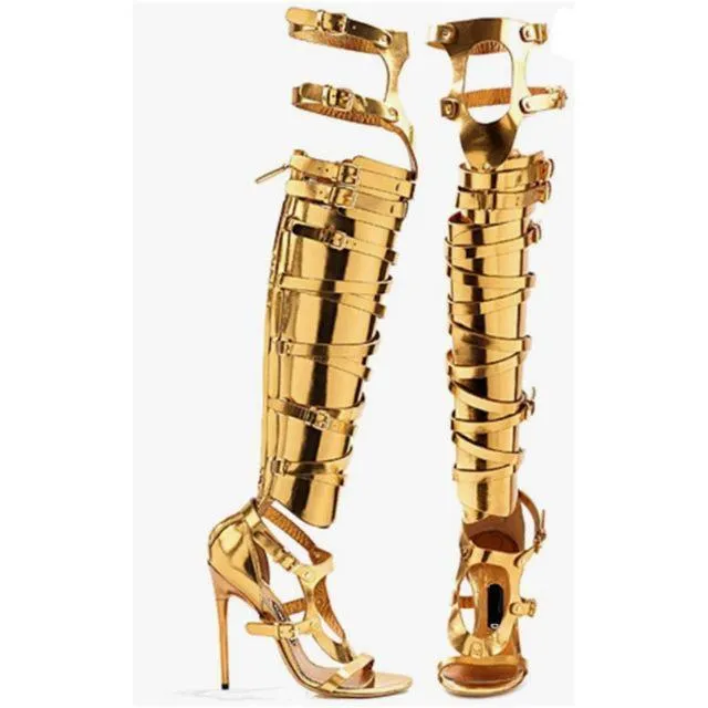 Rome Cut-outs Stiletto Heels
