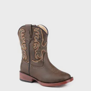 Roper Toddler Boy's Patrick Boot - Brown