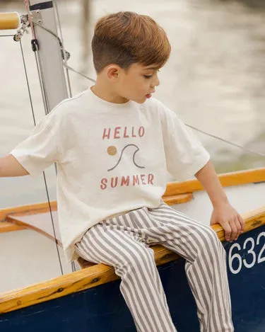 SALE - RYLEE   CRU RELAXED TEE || HELLO SUMMER