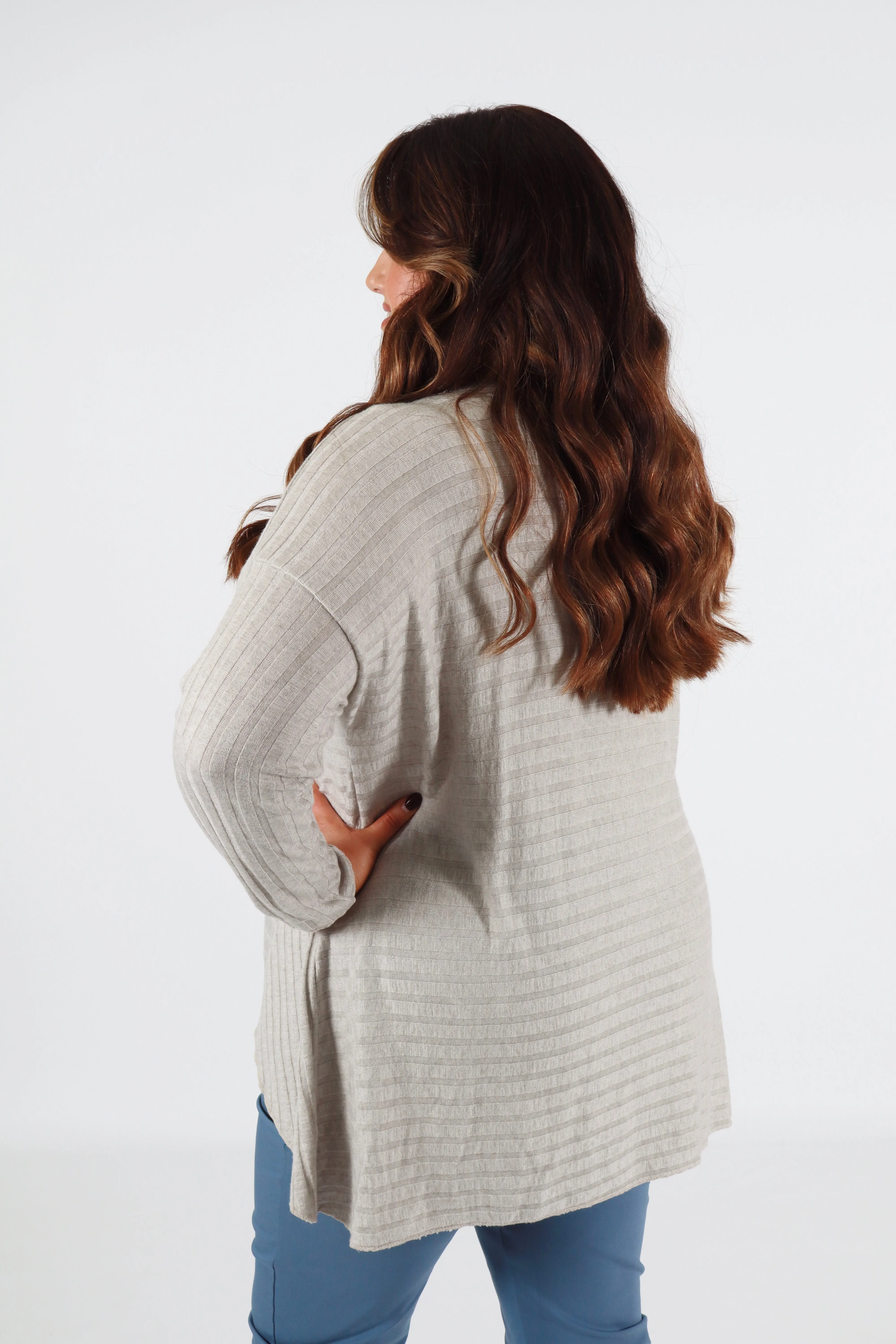 Sasha Knit Jumper in Beige