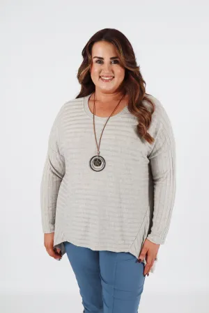 Sasha Knit Jumper in Beige