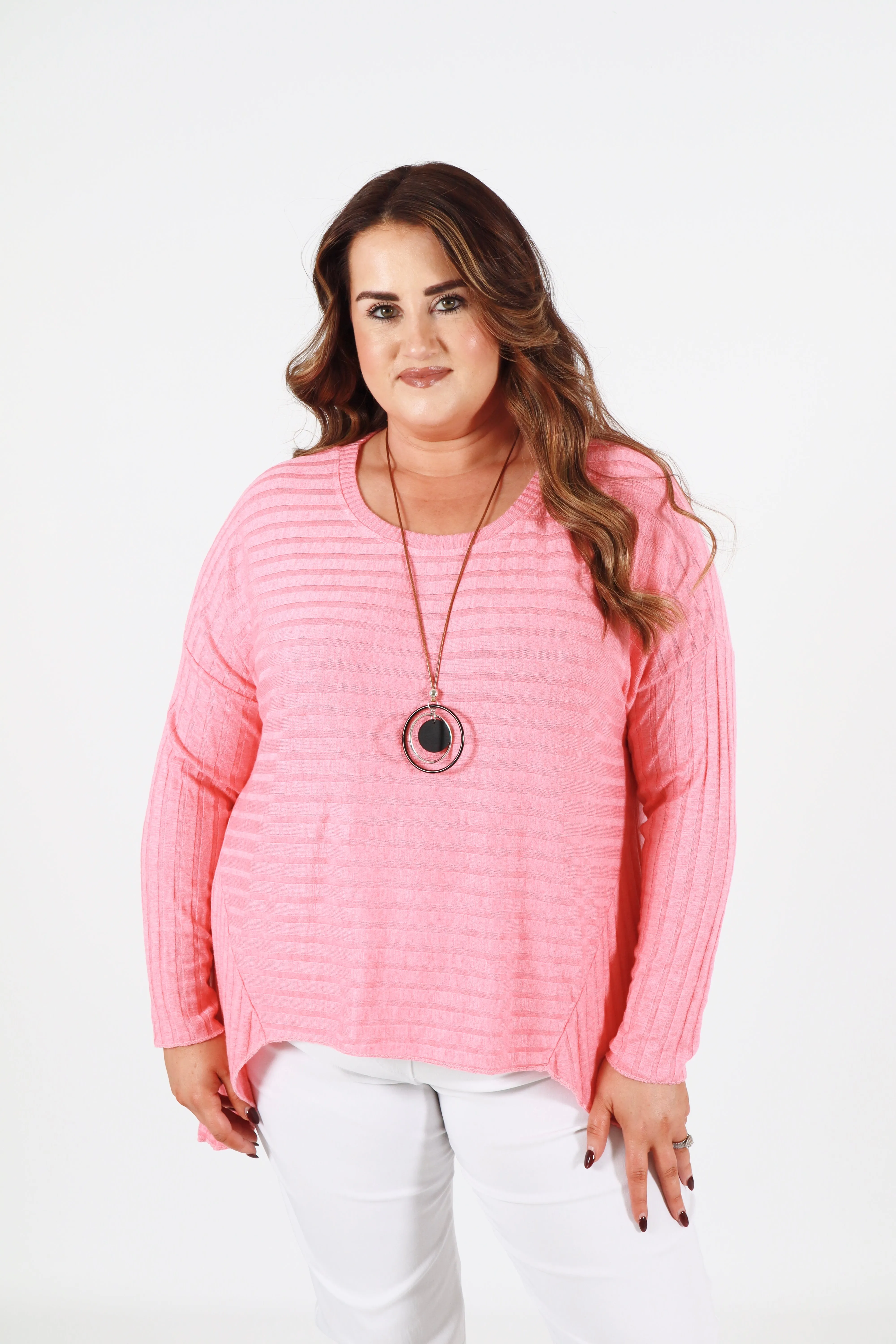 Sasha Knit Jumper in Pink